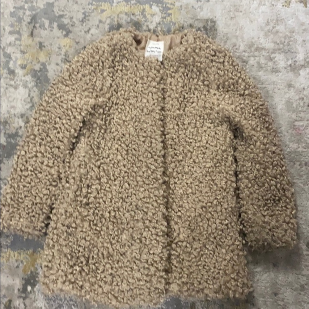 Zara kids Teddy bear coat